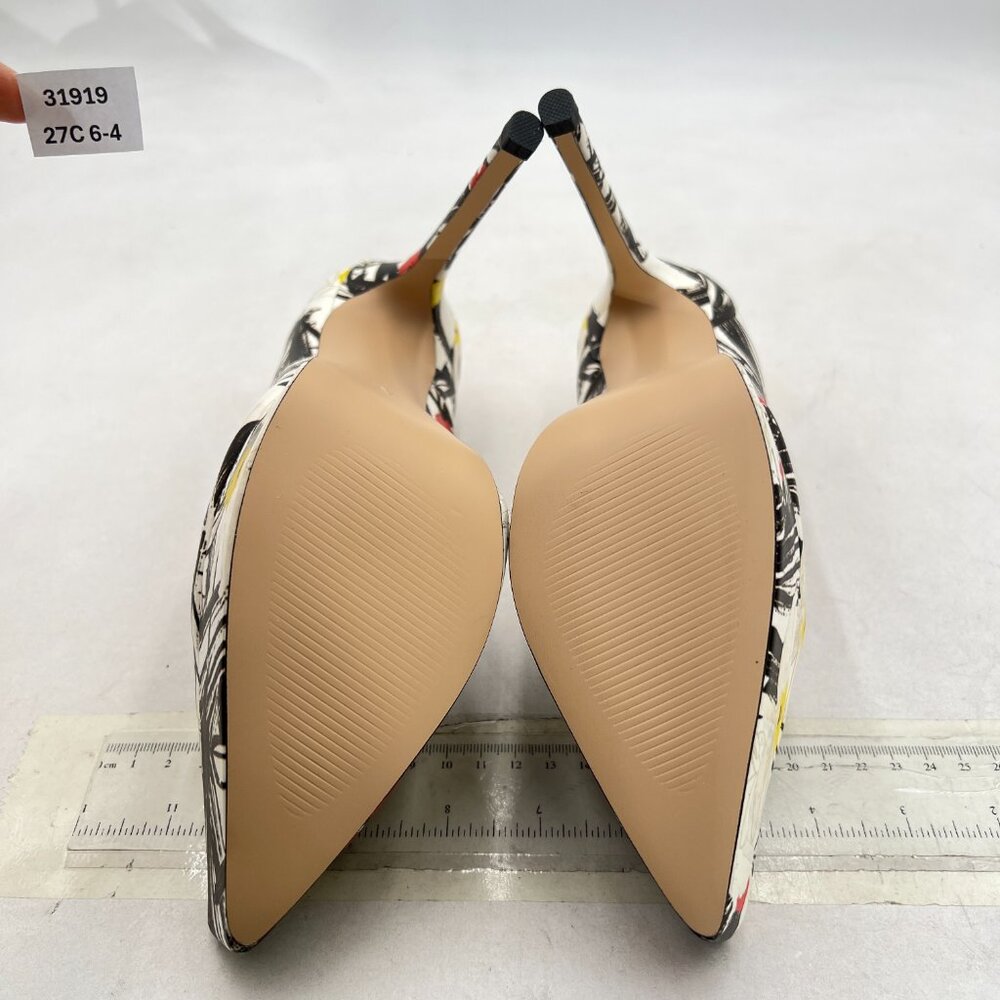 Wo Wagas Multicolor Classic Pump Platform High Heels Pointy Toe Slip On Shoe - Picture 7 of 8